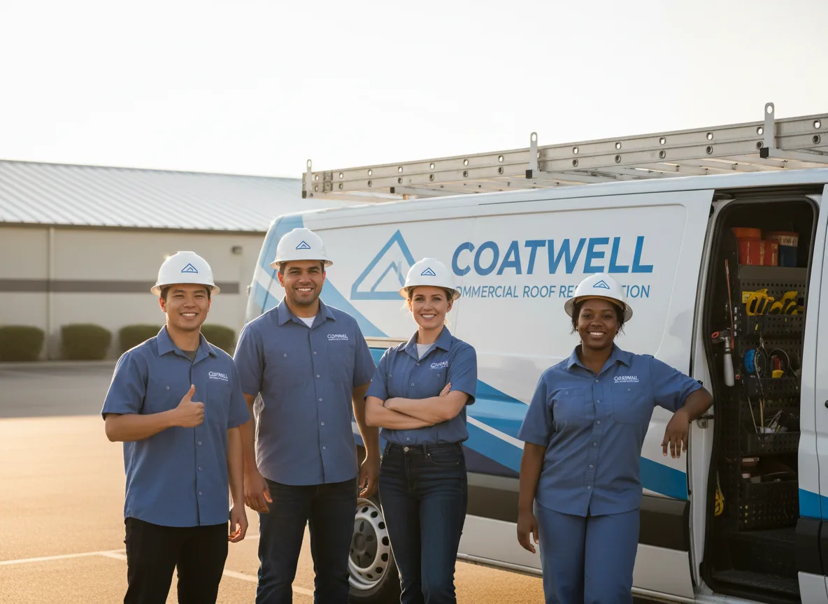 Commercial roof coating company in Byron, NY
